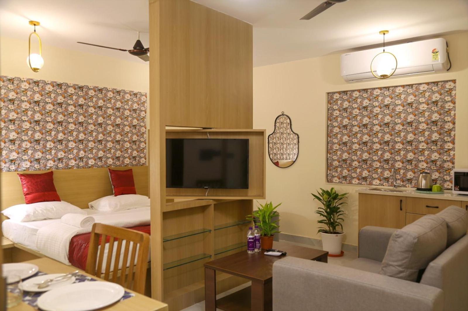 Lumis Studio Apartment Hyderabad Eksteriør bilde